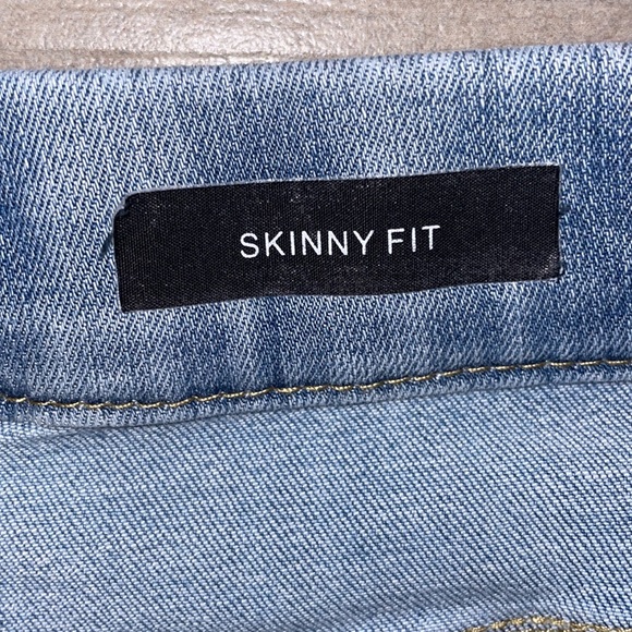 Judy Blue Mid Rise Skinny Fit Pull On Jeans, Size 13/31 - Picture 7 of 9